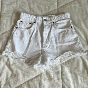 Zara jean shorts.